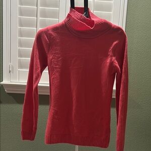 Puma Pink Turtleneck Sweater with Long Sleeves